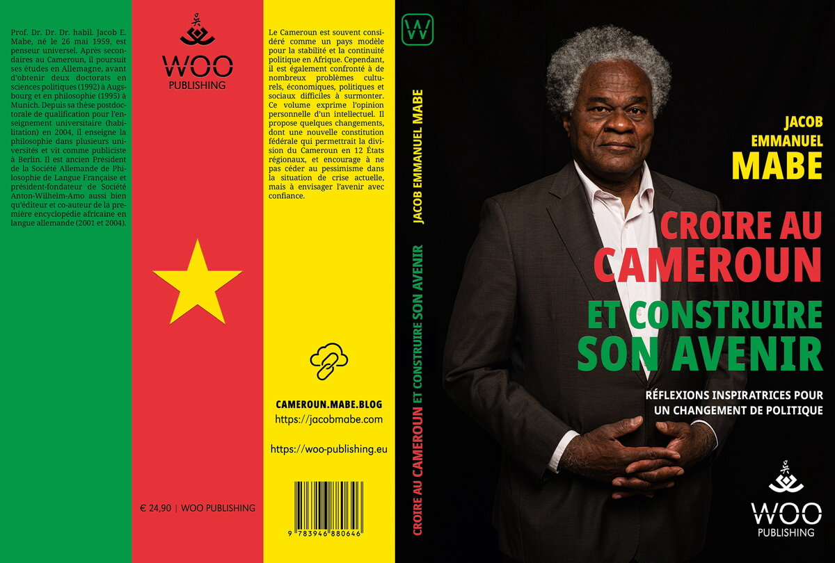 Couverture complète du livre: Croire au Cameroun et Construire son Avenir par Jacob Emmanuel Mabe